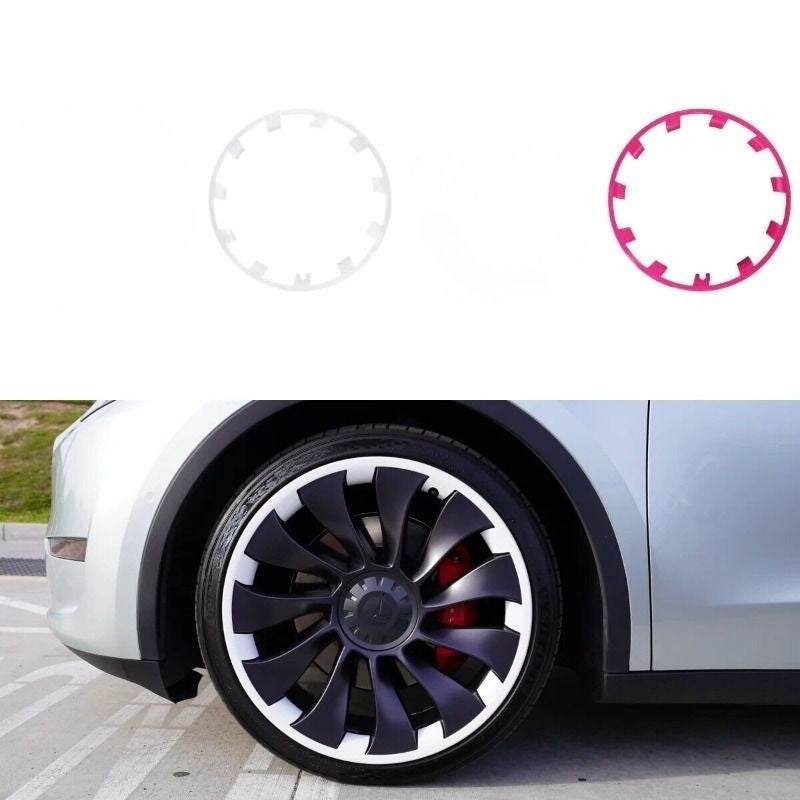 Tesla Model Y 21” Wheel Protectors | Anti-Scratch ABS Hub Caps (4-Pack, 2020-2024)