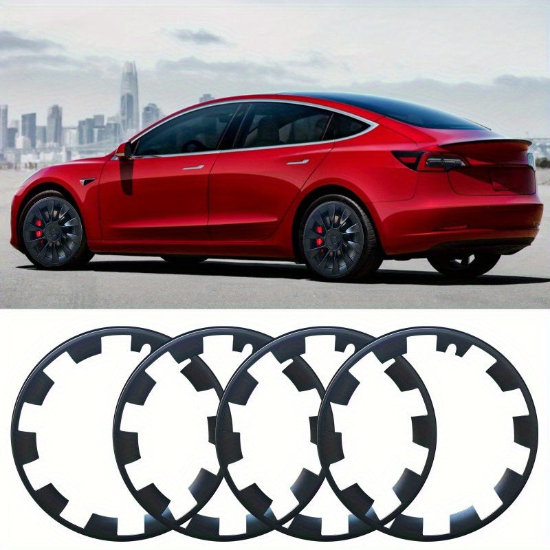 Tesla Model Y 2024 20" Wheel Rim Protectors – Rim Guards & Hubcap Covers