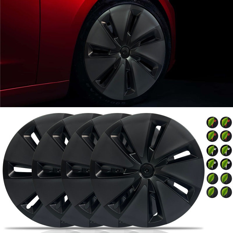 Tesla Model 3 2024 Highland 18" Photon Wheel Cover Hubcaps Replacement Kit