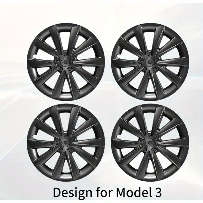 Tesla Model 3 18" Blade Wheel Covers – Full Rim Hubcaps (2017-2023)