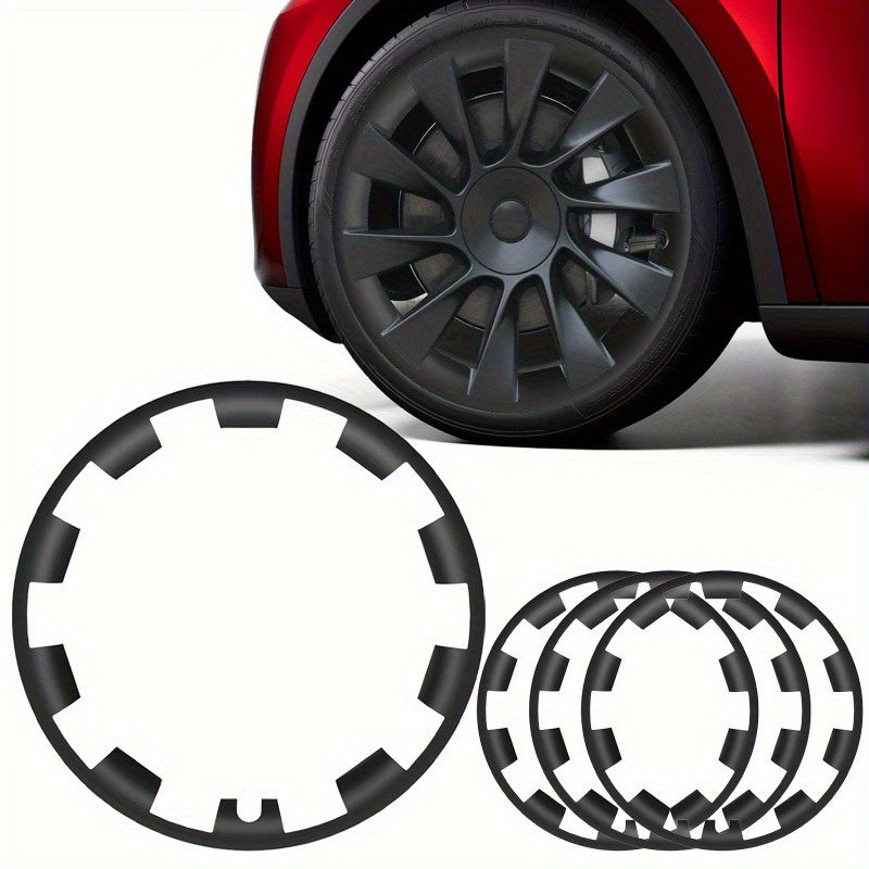 Tesla Model Y 2024 20" Wheel Rim Protectors – Rim Guards & Hubcap Covers