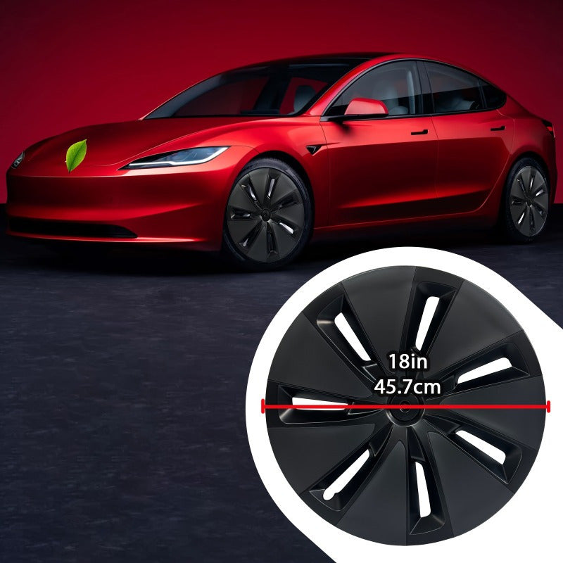 Tesla Model 3 2024 Highland 18" Photon Wheel Cover Hubcaps Replacement Kit