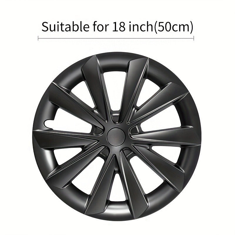 Tesla Model 3 18" Blade Wheel Covers – Full Rim Hubcaps (2017-2023)