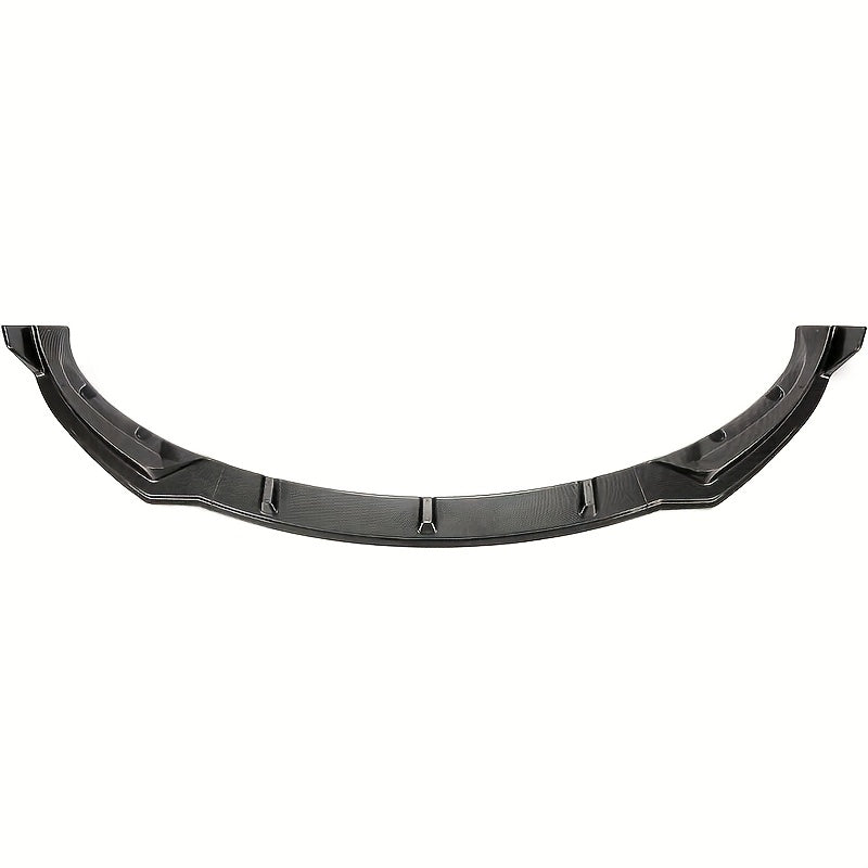 Tesla Model 3 Front Bumper Lip Kit (2017-2023) – Carbon Fiber Style, 3-Piece Set