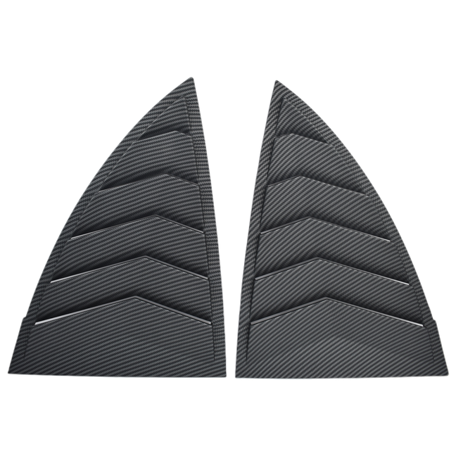 Tesla Model Y 2019-2024 Rear Triangular Window Sunshade – 2-Piece Set