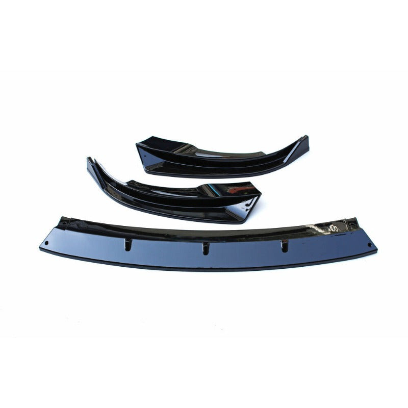 Tesla Model Y 2020-2024 Front Bumper Lip Spoiler - Polished ABS