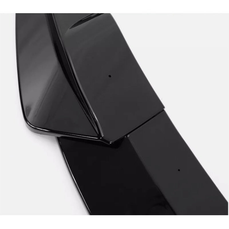 Tesla Model Y 2020-2024 Front Bumper Lip Spoiler - Polished ABS