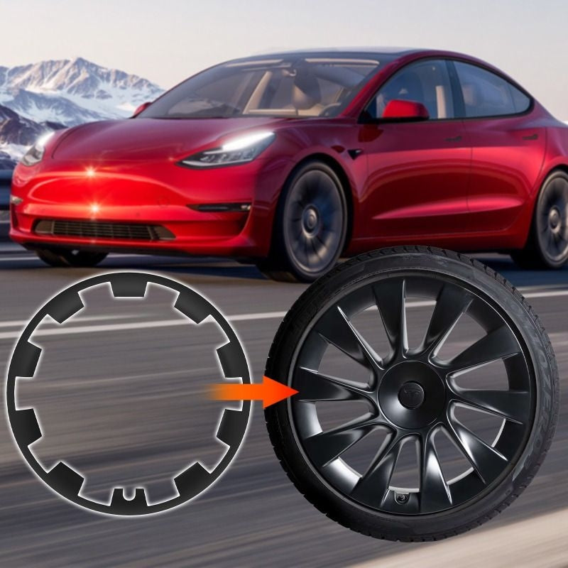 Tesla Model Y 2024 20" Wheel Rim Protectors – Rim Guards & Hubcap Covers