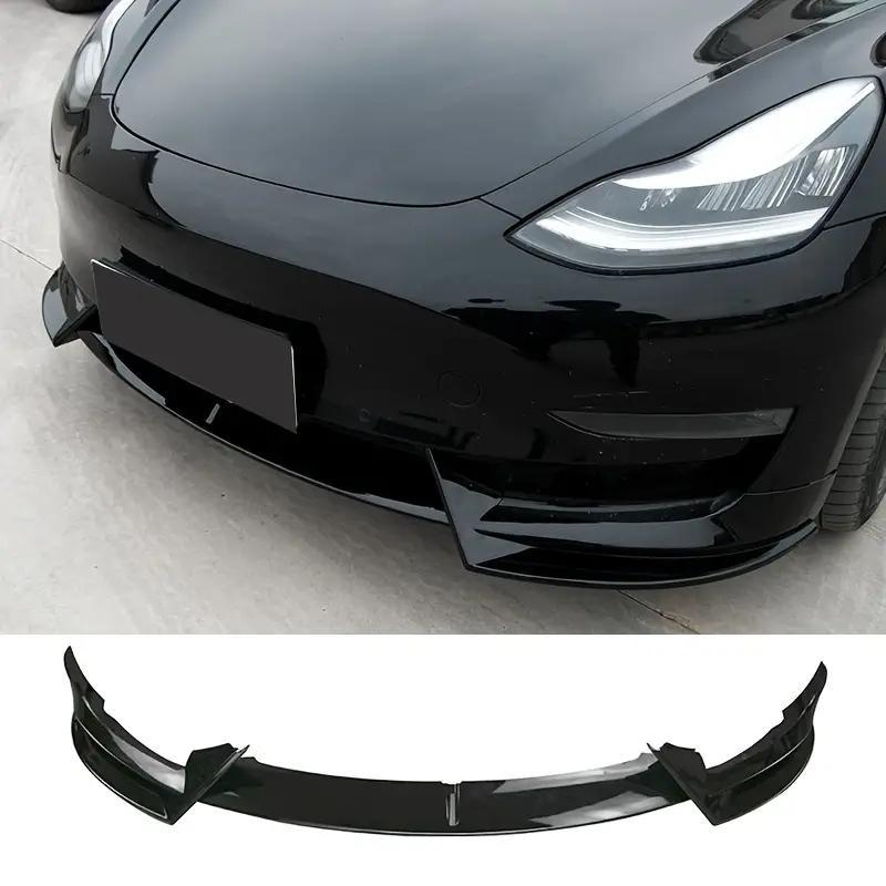 2020-2024 Tesla Model Y Front Bumper Lip Spoiler Splitter, AD Style ABS